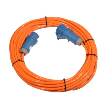 Skjøtekabel 32A 230V 25m 4G6 H07BQ F orange