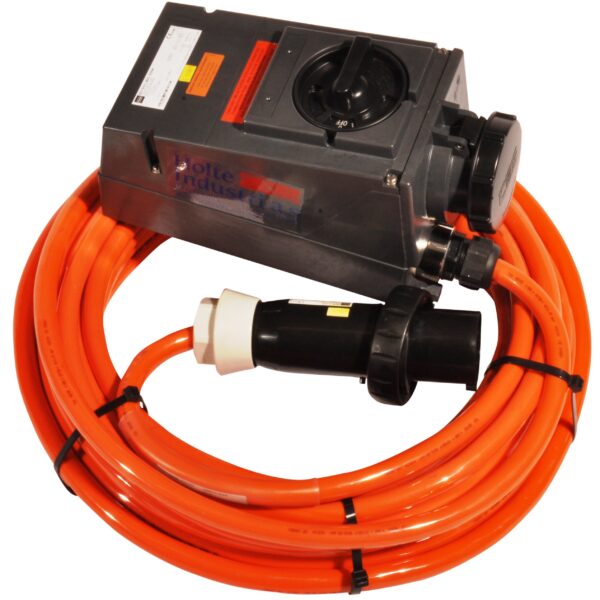 Ex Skjøtek 63A/4P 690V STAHL 25m 4G16 H07BQ F orange 8579/12 405 8579/31 405