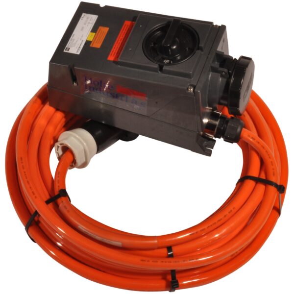 Ex Skjøtek 63A/4P 690V STAHL 25m 4G16 H07BQ F orange 8579/12 405 8579/31 405