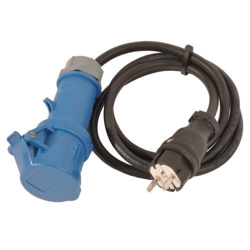 Overgang 1fas plugg til 216 6 m/ 1,5m 3G1,5mm2 kabel
