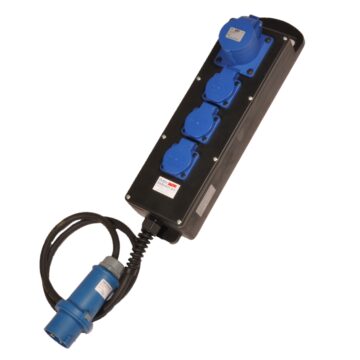 Forgrener Steyr 16A 230V 00013 m/ 1,5m kabel 4G 2,5