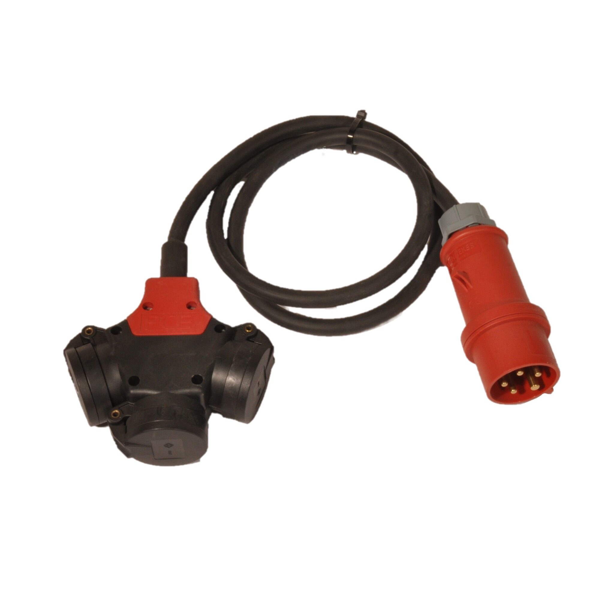 Overgang 416 6 til 3x 1fas PCE m/ 1,5m kabel