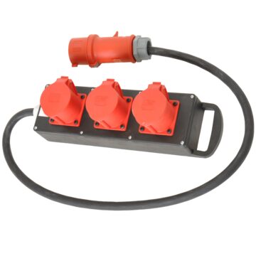 Forgrener Steyr 32A 400V 00300 m/ 1,5m kabel 5G6