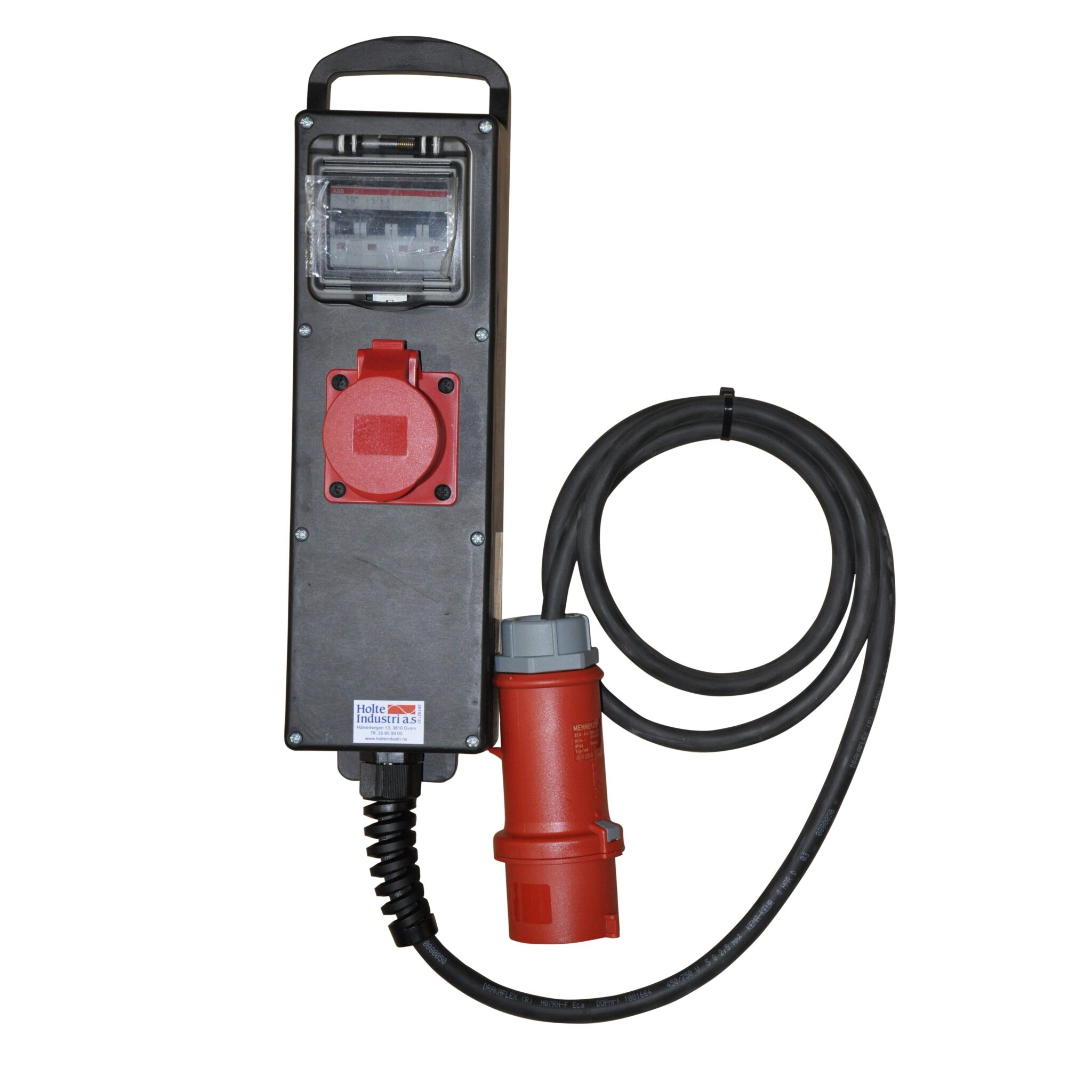 Overgang Steyr 432 6 til 416 6 m/ 2m kabel og Plugg 432 6 / stikk ut 416 6