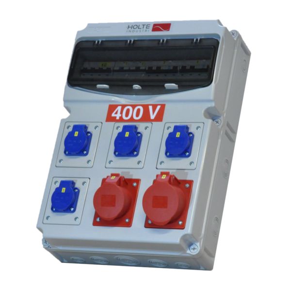 FLEX Industrisentral 16 modul 63A 400V 00114 m/ 63A hovedsikring