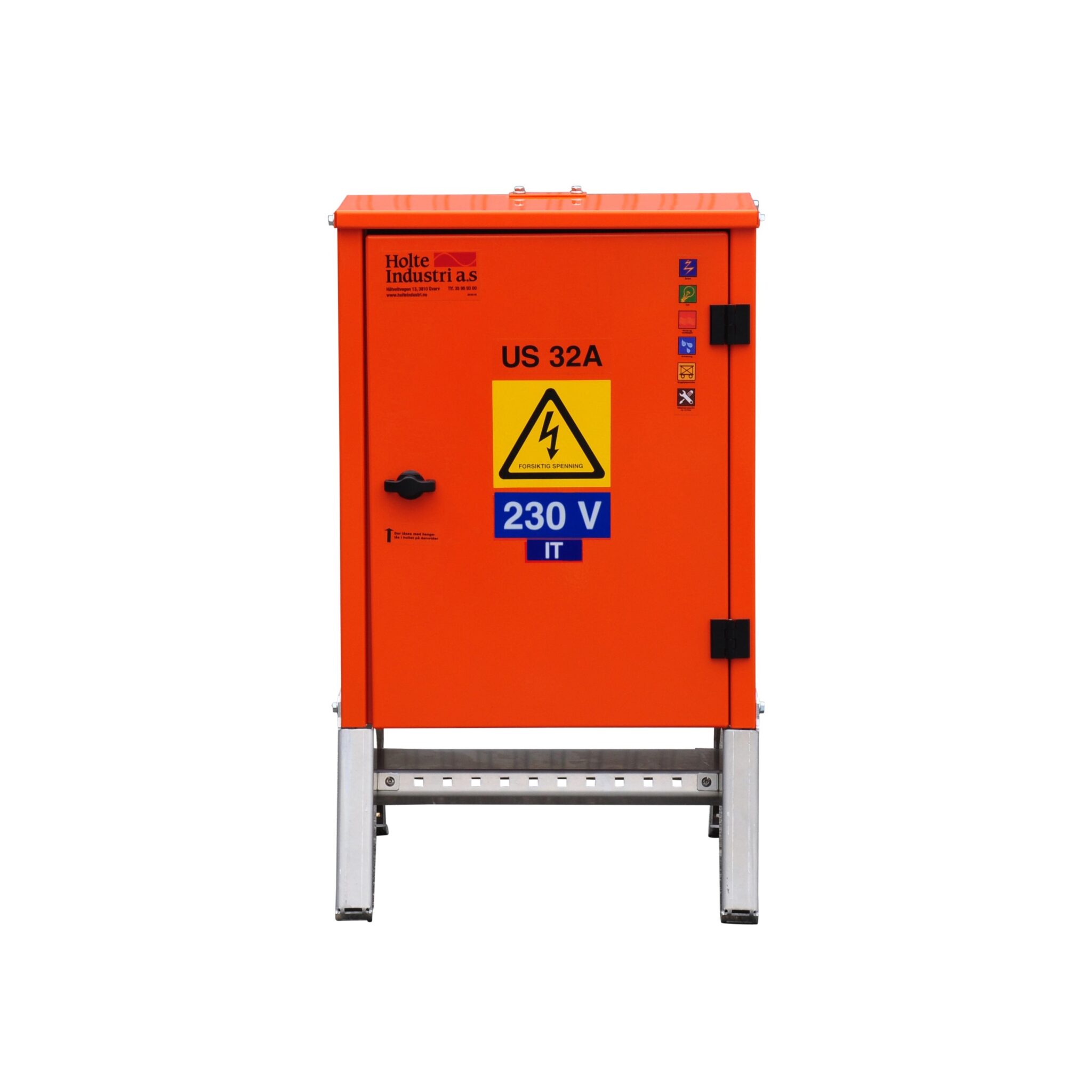 US 32A 230V (00306) m/ lavt stativ m/ felles JFB