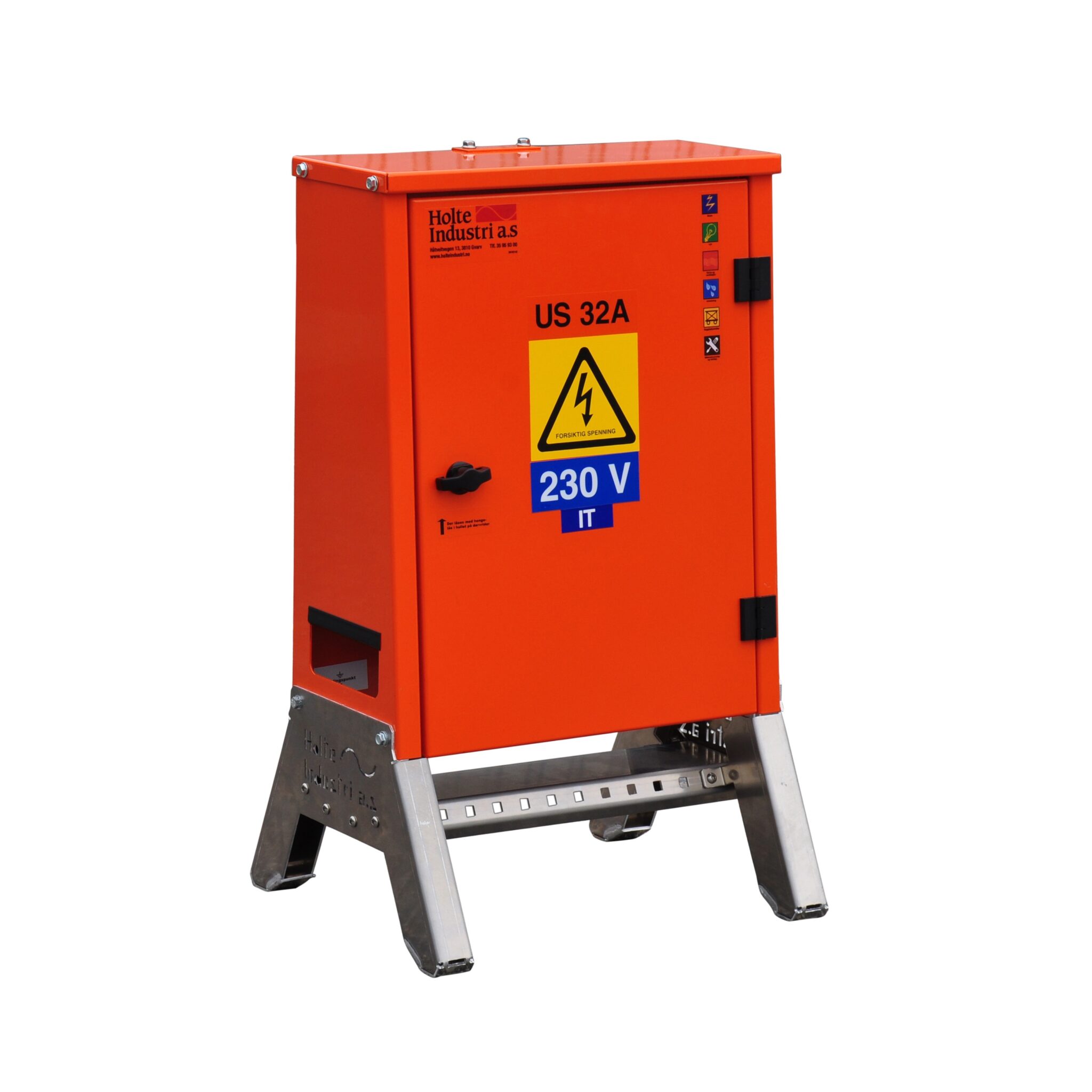 US 32A 230V (00306) m/ lavt stativ m/ felles JFB
