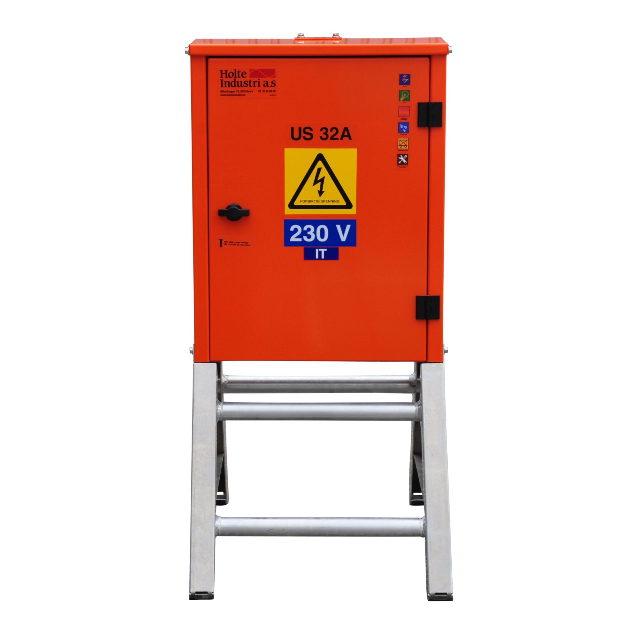 US 32A 230V (00216) m/ høyt stativ m/ felles JFB