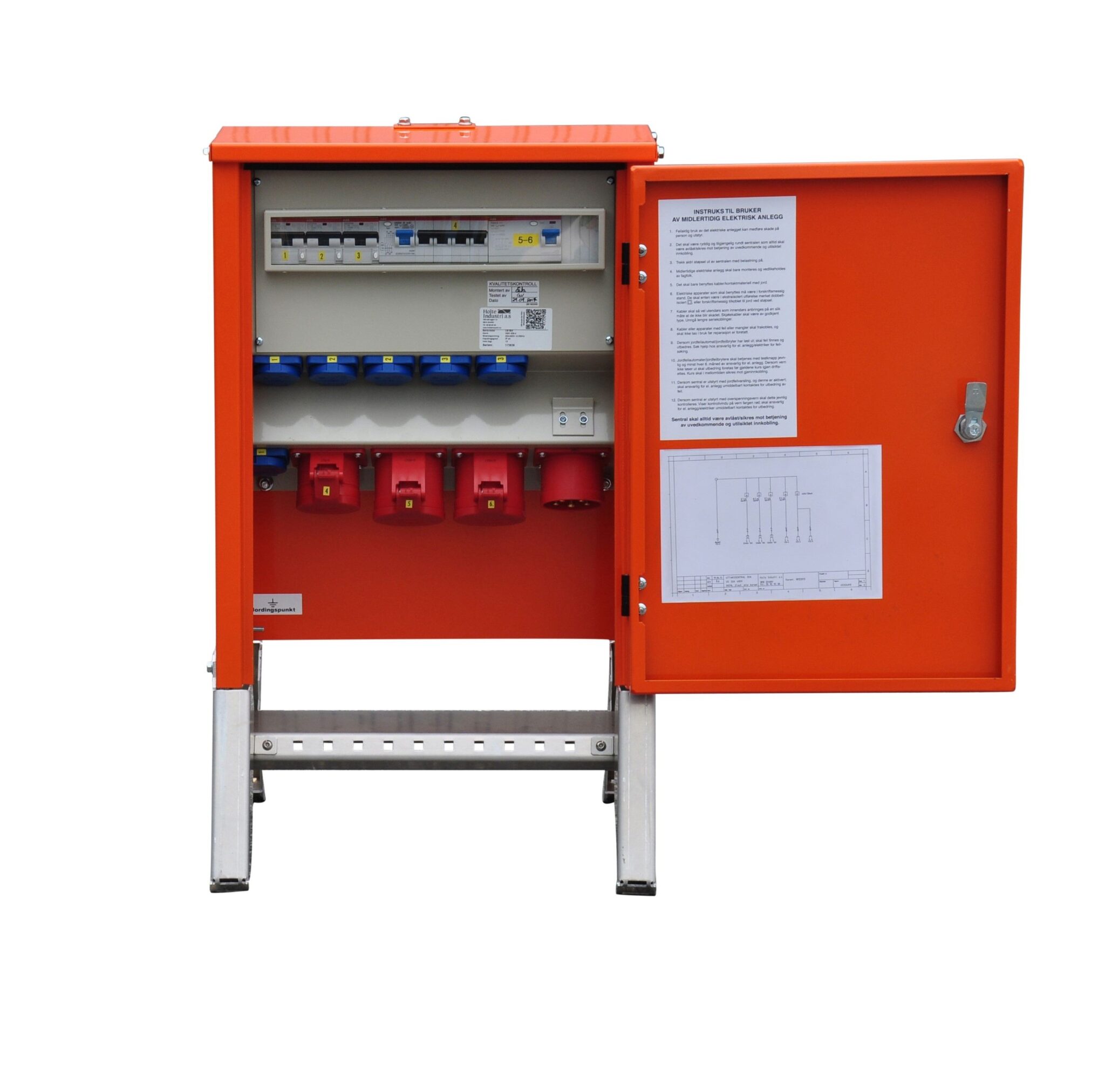 US 32A 400V (00306) m/ lavt stativ Felles JFB