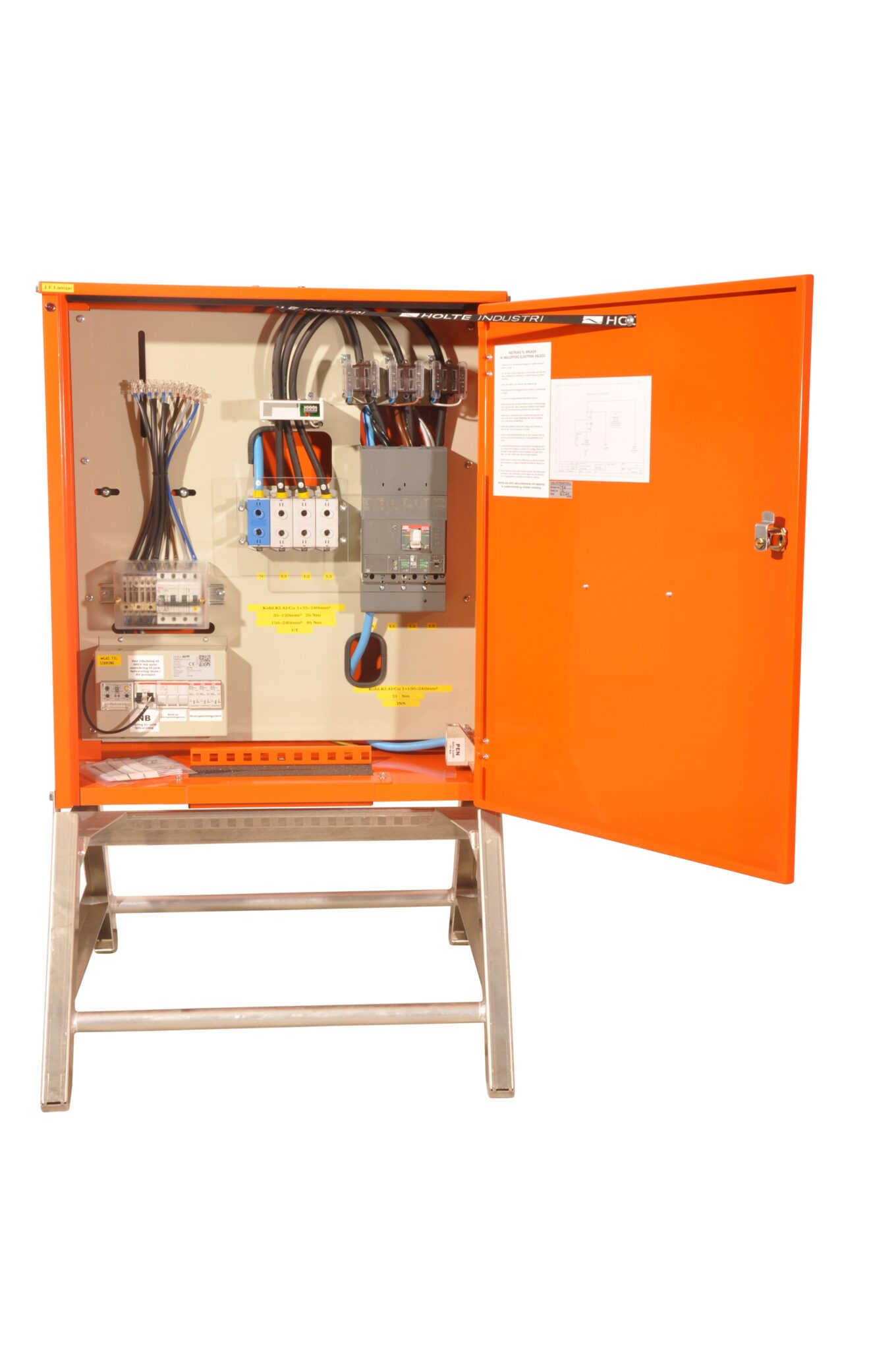 MS 160A 230V/400V universal Målersentral 230V/400V
