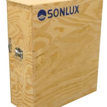 Transport boks i tre for Powerdisk