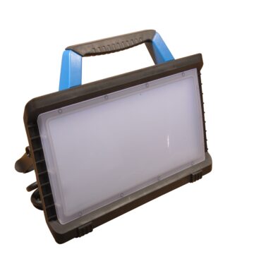 Huldra LED Arbeidslampe 50W 2750/5500 lm 2 uttak 1 fas, med 3m 2,5mm2 kabel og plugg