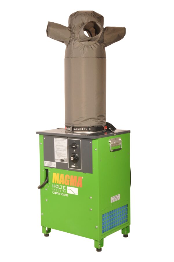 MAGMA EL9 9kW/230V m/tekstilluftfordeler m/fjær
