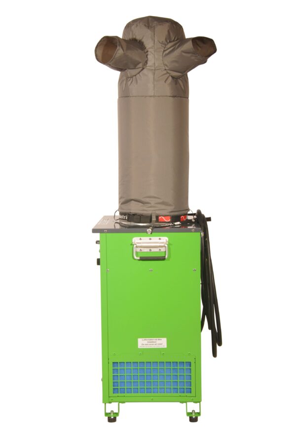 MAGMA EL9 9kW/230V m/tekstilluftfordeler m/fjær