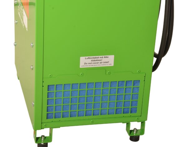 MAGMA EL9 9kW/230V m/tekstilluftfordeler m/fjær