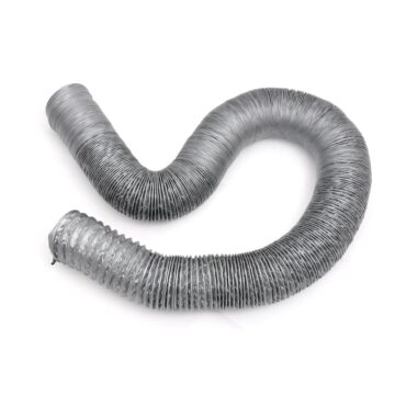 Ventilasjonsslange alu grå 82 mmx 10m