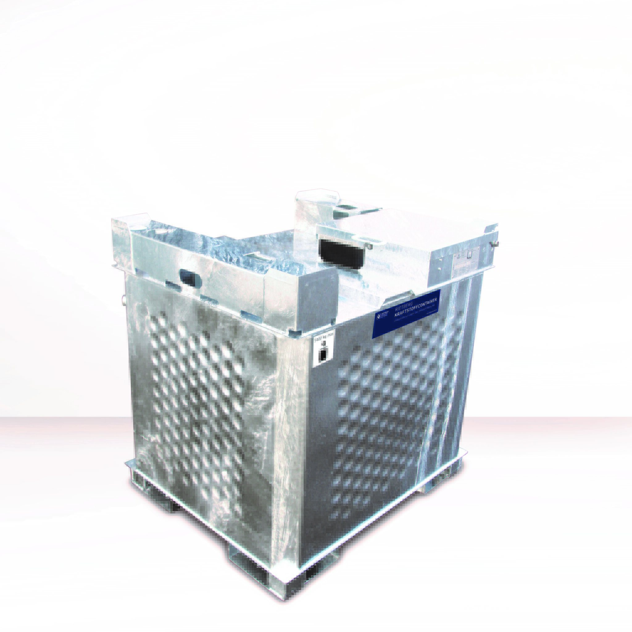 Quadro AG aggregattank 1000l ADR, galvanisert, m/hurtigkobl