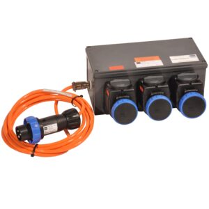 Ex forgrener 16A Stahl m/pl.8570/12 306 3 stikk /5m kabel