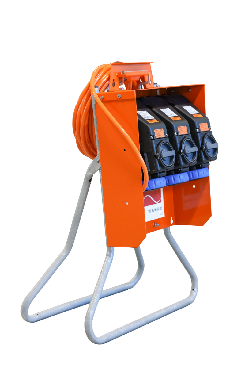 Ex forgrener 16A Stahl 3 veis 1 fase i kapsling m/pl.8570/12 306 3 stikk /10m kabel