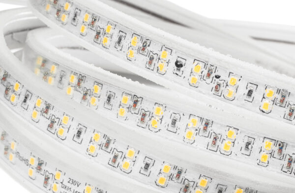Holte Safelight ECO 25m LED stripe 2 stk à 25m i eske – 300W 4000K 1500 lumen/m, IP65, NEMKO lysbånd