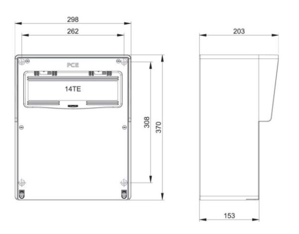 ISG L 63A 230V 01112 m/ 63A hovedbryter