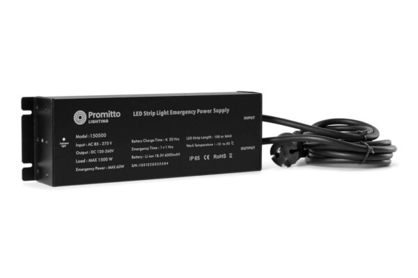 Nødlysmodul 1500W for Safelight og M flex